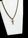 18K Gold Plated Stainless Steel Rope Chain 20” - Unisex